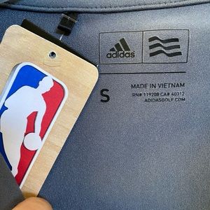 Adidas Men's Golden State Warriors 1/4 Zip Pullover/Top